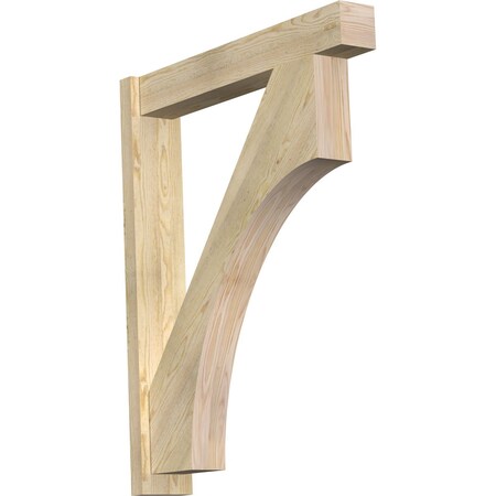 Ekena Millwork Westlake Block Rough Sawn Outlooker, Douglas Fir, 6"W x 34"D x 42"H OUT06X34X42WTL05RDF
